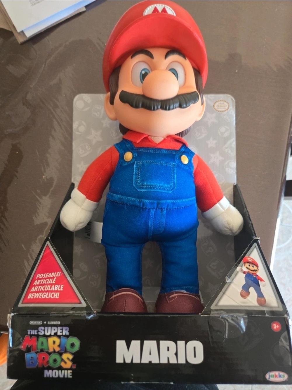 Super Mario Plush Toy — Red & Blue Kids Stuffed Character